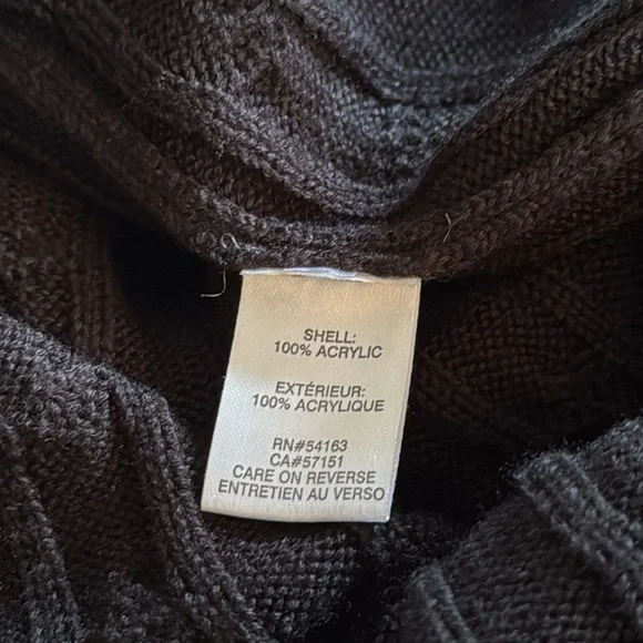 Calvin Klein | Long Sleeve Cable Knit Dress - Picture 7 of 9